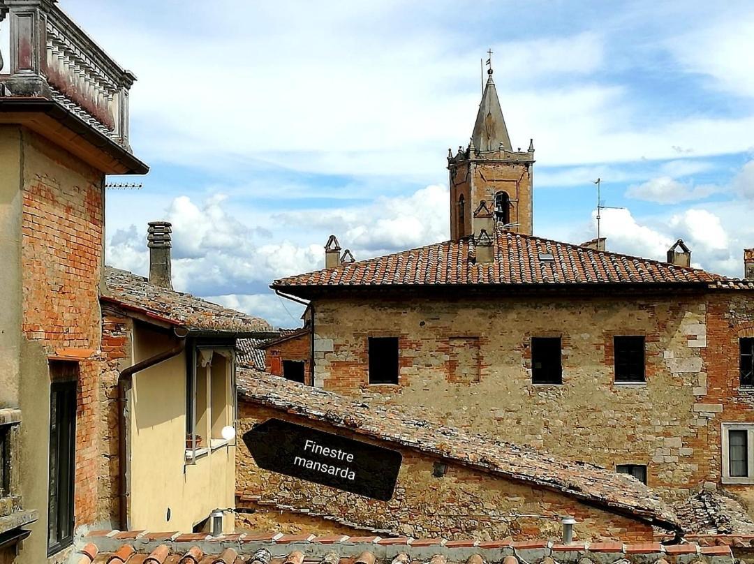 Mansarda Con Solarium Panoramico Su Centro Storico Di Sarteano Vicino Alle Famose Terme Della Val D'Orcia Apartman Kültér fotó